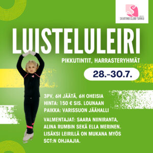 Harrastajien kesäleiri 28.-30.7.2025