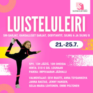 ISU- kesäleiri 21.-25.7.2025